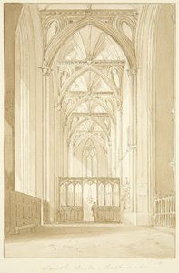 Südliches Seitenschiff der Kathedrale von Bristol