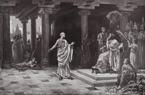 Solon am Hof von Kroisos von Margaret (after) Dovaston