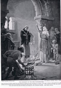 Das Urteil der neun Pflugscharen, Illustration aus 