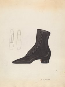 Damenschuh, ca. 1937