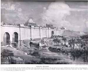 Babylon wiederhergestellt, Illustration aus 