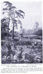 Der Feldzug von Yoriyoshi in Mutsu von Margaret Dovaston