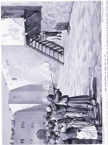 Die Hinrichtung des Bab im Jahr 1850 n. Chr. von Margaret Dovaston