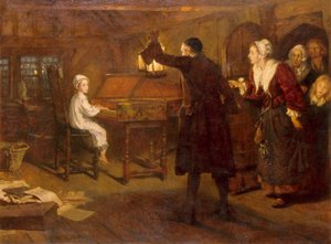 Das Kind Händel, entdeckt von seinen Eltern