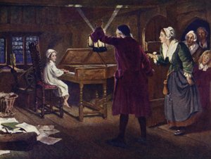 Das Kind Händel von Margaret Isabel Dicksee
