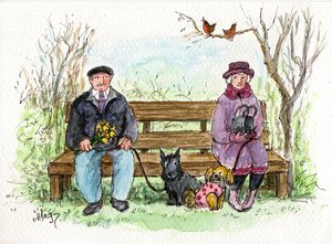 Treffen im Park von Margaret Loxton