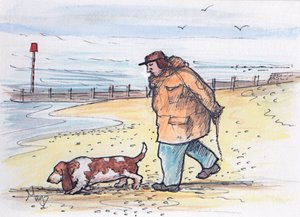 Mit dem Hund spazieren - 02 von Margaret Loxton