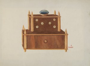 Schreibtisch von Margaret Stottlemeyer