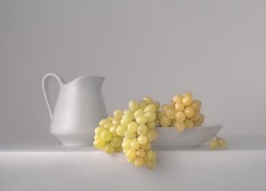 Frische Trauben Stillleben von Margareth Perfoncio