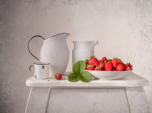 Frische Sommererdbeeren von Margareth Perfoncio