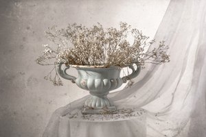 Shabby Chic Blumen Stillleben