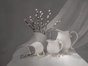 Frühlingsweidenkrüge
