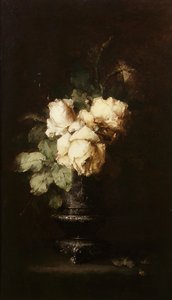 Margaretha Roosenboom - Weiße Rosen von Margaretha Roosenboom