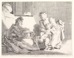 Das Kind und der Bulldogge, 1778