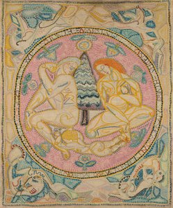 Die Familie (In Erinnerung an einen Sommer in den Weißen Bergen) von Marguerite Zorach