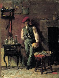 Porträt des Malers Joaquim Agrassot von Marià Fortuny Marsal