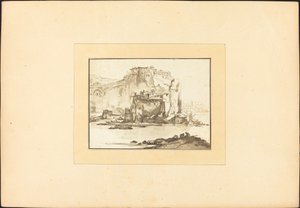 Mittelmeerlandschaft von Maria Catharina Prestel after Thomas Wyck