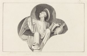 Ein Engel, von der Wells Cathedral