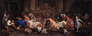 Fest im Haus von Simon dem Pharisäer, ca. 1748