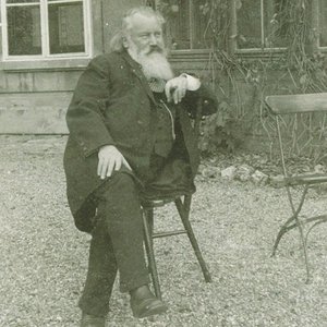 Porträt des Komponisten Johannes Brahms 1833-1897