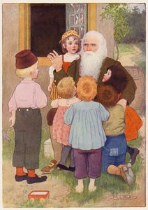 Illustration für die Geschichte von Rip Van Winkle
