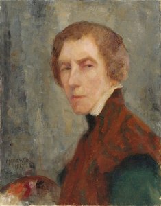 Selbstporträt von Maria Wiik