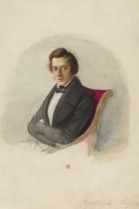 Porträt von Frederic Chopin (1810-1849)