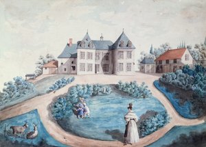 Darstellung von Le Lys dans la Vallee von Honore de Balzac (1799-1850) von Maria du Fresnay