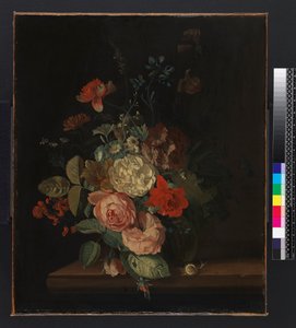 Ein Blumenstrauß, vor 1693 von Maria van Oosterwyck