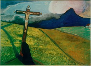 Kreuz in Landschaft