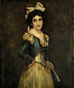 Porträt von Maria Luisa Fortuny, 1893 von Marià Fortuny
