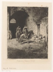 Bewacher der Kasbah in Tétouan