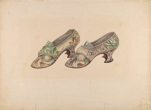Damenschuhe, ca. 1939 von Marie Alain