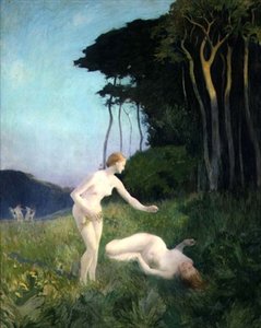 Waldnymphen von Marie Auguste Emile Rene Menard