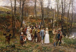 Ein Hochzeitszug, 1879