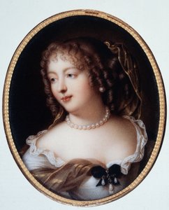 Porträt von Marie de Rabutin-Chantal (Rabutin Chantal), Marquise de Sevigne, bekannt als Madame de Sevigne (1626-1696). von Marie Victoire Jaquotot