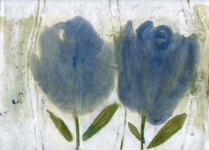 Blaue Tulpen