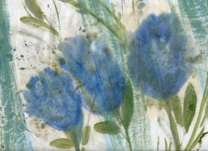 Blaue Blumen, 2020