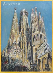 Sagrada Familia Barcelona von Marina Kozyr