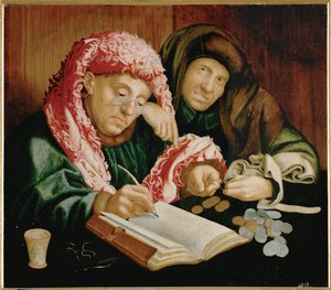 Der Geldwechsler, nach Reymerswaele von Marinus van Reymerswaele