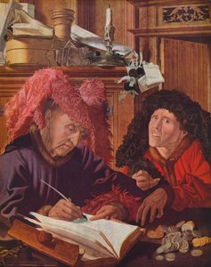 Zwei Banker oder Wucherer, ca. 1540, 1939