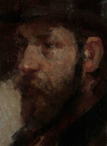 Porträt des Kunsthändlers E.J. van Wisselingh von Marinus van der Maarel