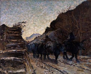 Rückkehr von der Arbeit in Versilia