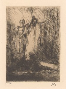 Henker mit abgetrenntem Kopf von Marius Bauer (signed by artist)