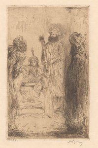 Orientalischer Prinz von Marius Bauer (signed by artist)