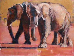 Hitze, Ol Pejeta, 2018 von Mark Adlington