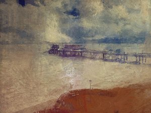 Silberne Meereslandschaft - Cromer Pier, Norfolk