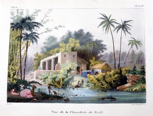 Ansicht der Chaudrie von Syali, Indien, 1828
