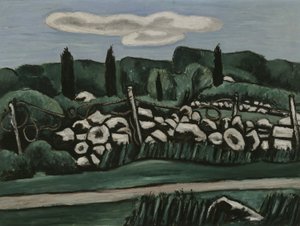 Die letzten Steinmauern, Dogtown von Marsden Hartley