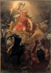 Thors Kampf mit den Riesen